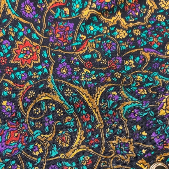 Vintage Motherhood Paisley Women's Dress Made in the USA Size Medium - Picture 8 of 9